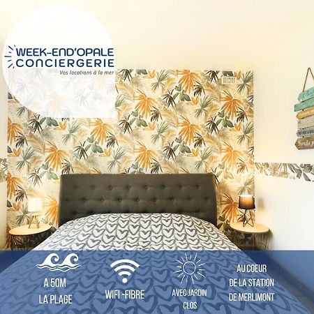 Appartement A Quelques Pas De La Plage Avec Jardin Мерлімон-Плаж Екстер'єр фото